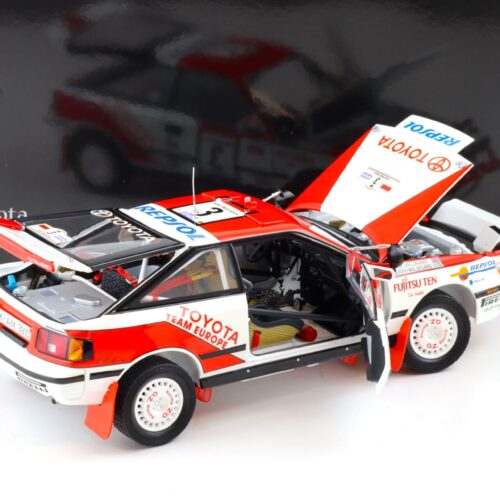 1:18 Kyosho Toyota Celica GT-FOUR 1990 Safari Rallye #3 Waldegard/ Gallagher