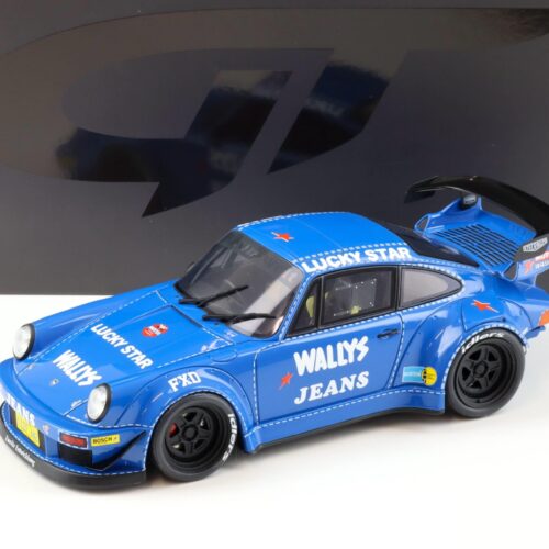 1:18 GT Spirit GT448 Porsche 911 964 RWB Rauh-Welt Osho Wallys Jeans blue 2023