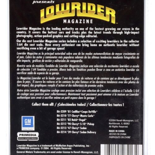 1:64 Revell Lowrider 1947 Chevrolet Sedan blue #169 Bomb