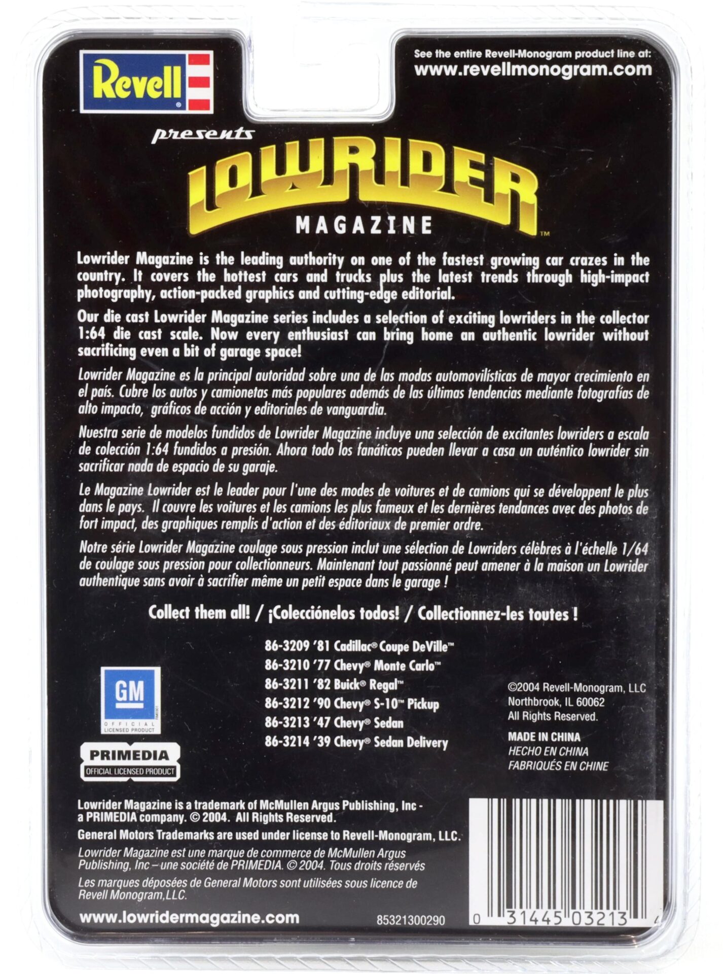 1:64 Revell Lowrider 1947 Chevrolet Sedan blue #169 Bomb