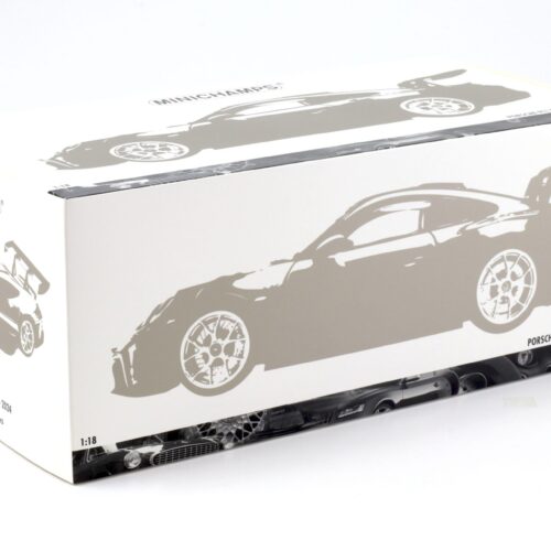 1:18 Minichamps Porsche 911 (992) GT3 RS Weissach Package grey/ black wheels