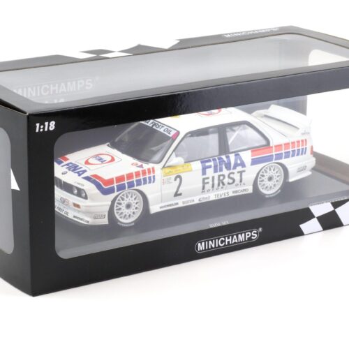 1:18 Minichamps BMW M3 E30 Fina Motorsport Winners 24h Nürburgring 1992 Cecotto/Danner