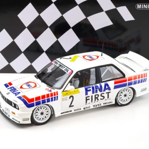 1:18 Minichamps BMW M3 E30 Fina Motorsport Winners 24h Nürburgring 1992 Cecotto/Danner