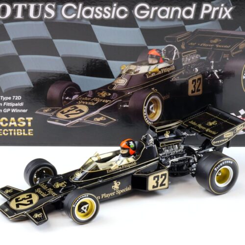 1:18 Quartzo Lotus Type 72D Emerson Fittipaldi #32 Belgian GP Winner 1972