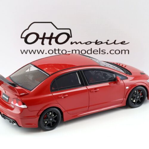 1:18 OTTO mobile OT1019 Honda Civic Mugen RR FD2 Milano red 2008
