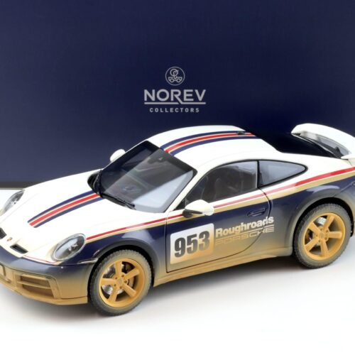 1:18 Norev Porsche 911 (992) Dakar Coupe 2023 Roughroads Dirty - Limited 500 pcs.