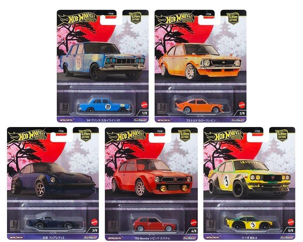 ID 92701 orig.jpg 1:64 Hot Wheels Premium 2024 Japan Historic Car Culture Pack 5 pcs. 976B Honda