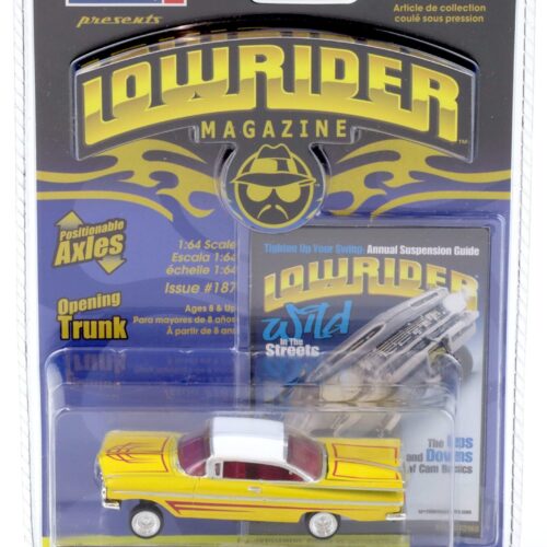 1:64 Revell Lowrider 1959 Chevrolet Impala yellow/ white #187 Wild in the Streets