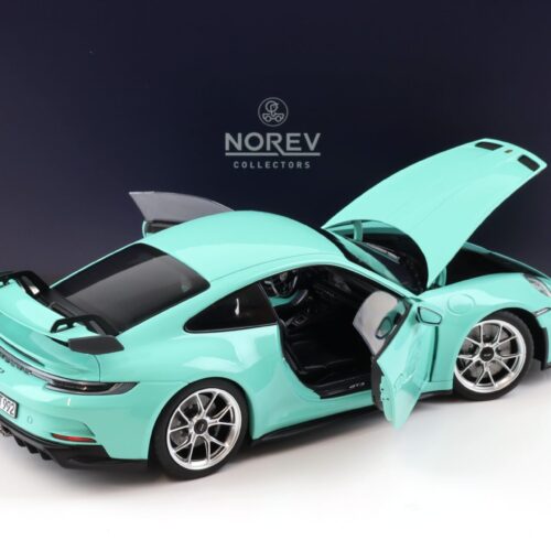 1:18 Norev Porsche 911 (992) GT3 Coupe Mint green 2021 - Limited 400 pcs.