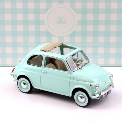 1:18 Norev Fiat 500 L 1968 Pastel blue Special box