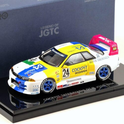1:43 Ebbro Nissan GT-R R32 COCKPIT TATEBAYASHI GT-R JGTC 1994 #24 Sodeyama/Yamaji