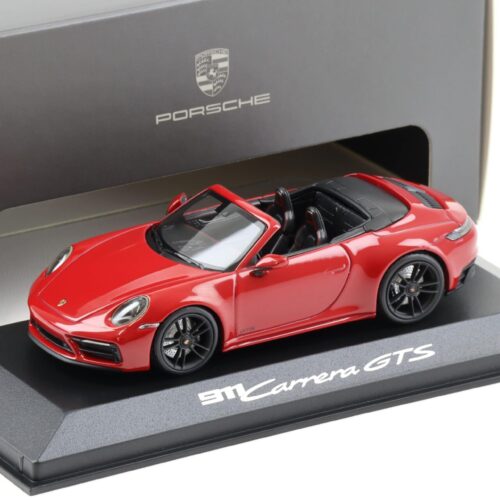 1:43 Minichamps Porsche 911 (992) Carrera GTS Cabriolet Karmin red WAP DEALER