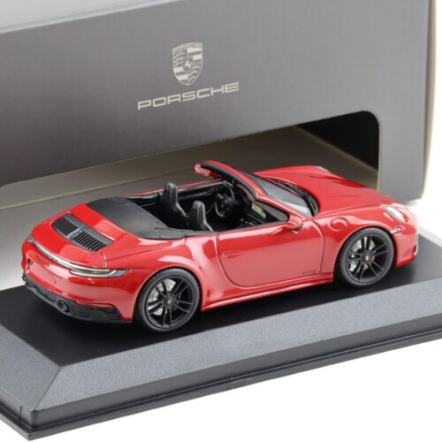 1:43 Minichamps Porsche 911 (992) Carrera GTS Cabriolet Karmin red WAP DEALER