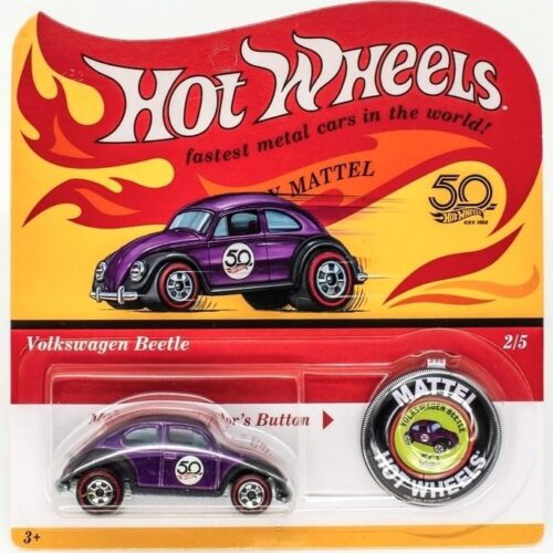 1:64 Hot Wheels 2018 Redline 50th Anniversary Volkswagen VW Beetle Käfer purple