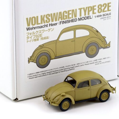 1:48 Ebbro X Tamiya Build Model VW Type 82E Wehrmacht Heer beige