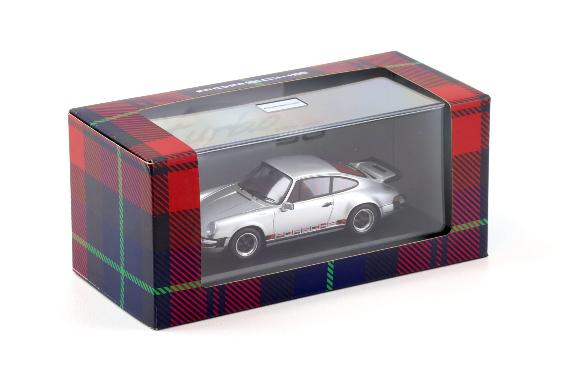 1:43 Spark Porsche 911 Turbo Coupe Nr.1 Louise 1974 silver MAP Porsche Museum