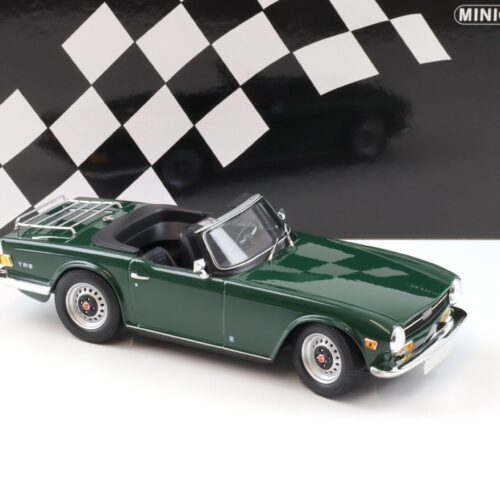1:18 Minichamps Triumph TR6 Roadster 1969 LHD dark green
