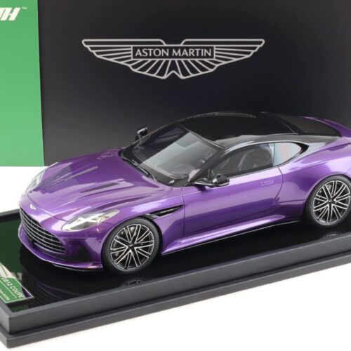 1:18 Motorhelix Aston Martin DB12 Coupe 2023 Digital violet purple - Limited 99 pcs.