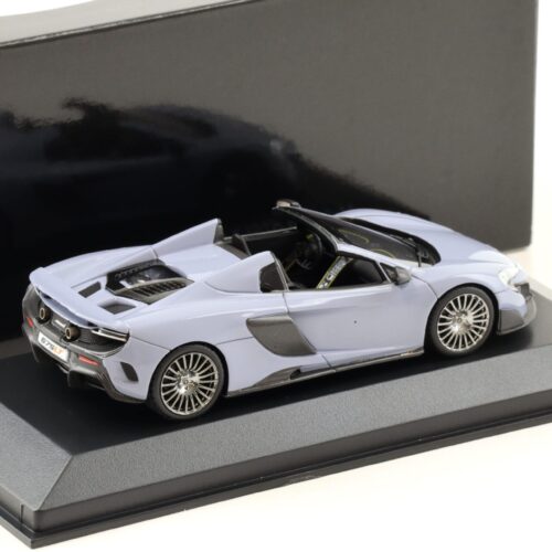 1:43 Minichamps McLaren 675LT Spider 2016 Ceramic grey DEALER VERSION