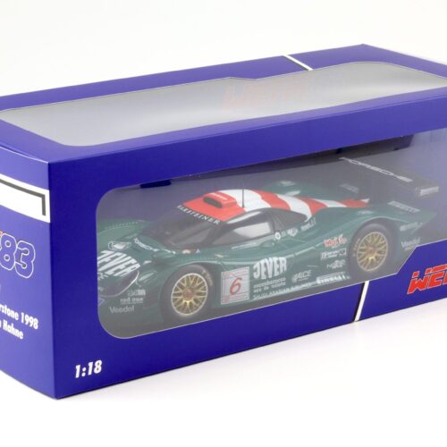 1:18 WERK83 Porsche 911 996 GT1 Bartels/ Hahne #6 FIA GT Silverstone 1998
