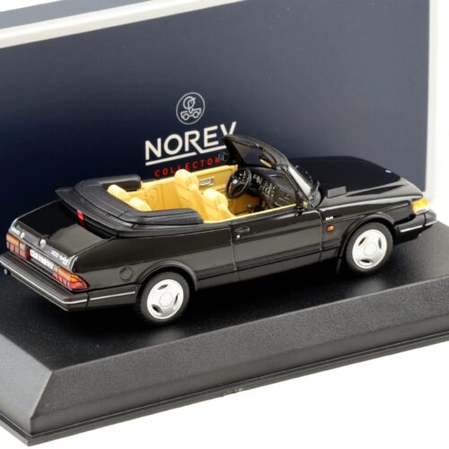 1:43 Norev Saab 900 Turbo 16 Cabriolet 1992 black