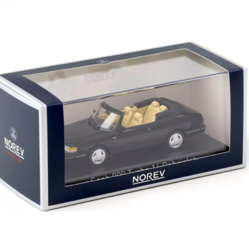 1:43 Norev Saab 900 Turbo 16 Cabriolet 1992 black