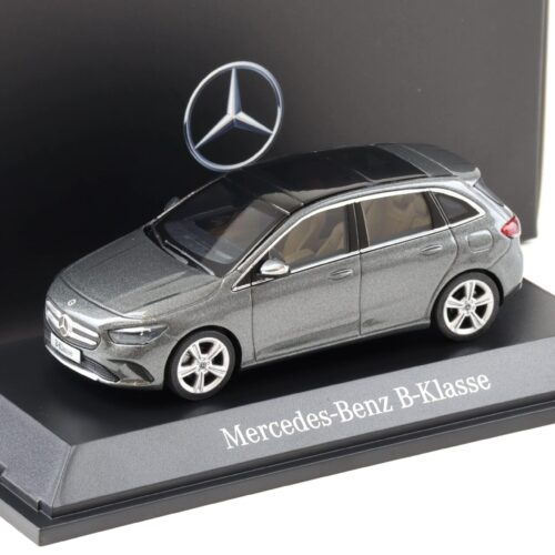 1:43 Herpa Mercedes B-Klasse W247 mountain grey DEALER VERSION