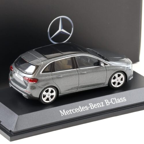 1:43 Herpa Mercedes B-Klasse W247 mountain grey DEALER VERSION