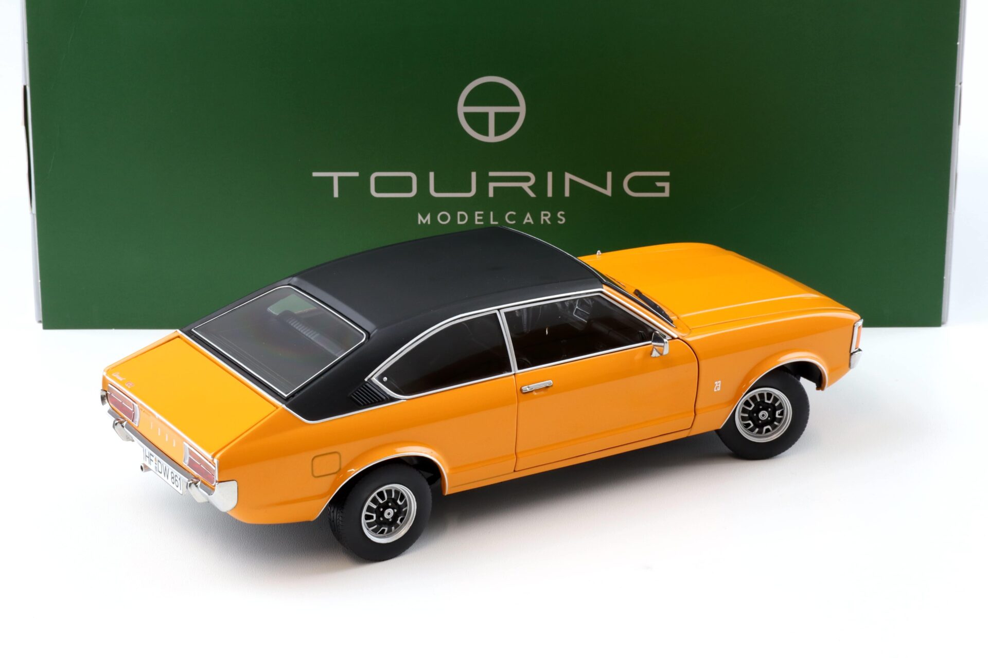 1:18 Touring Modelcars Ford Granada Consul Coupe 2. Series Signal orange 1975
