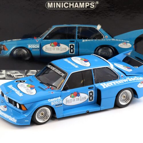 1:18 Minichamps BMW 320i E21 Fruit of the Loom Schneeberger DRM 1977