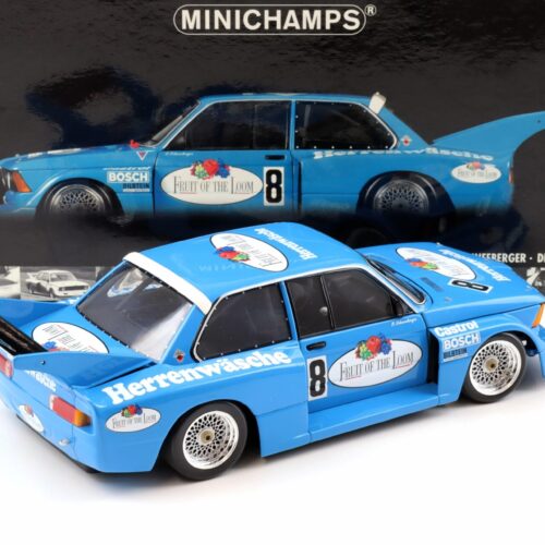 1:18 Minichamps BMW 320i E21 Fruit of the Loom Schneeberger DRM 1977
