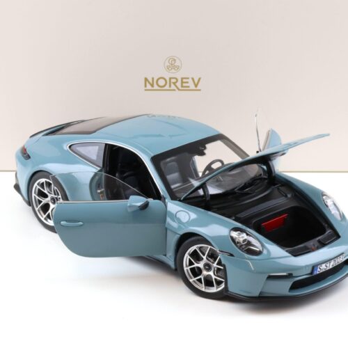 1:18 Norev Porsche 911 992 S/T Coupe 2023 Meissen blue 187470