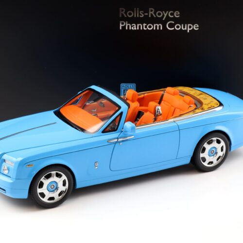 1:18 Kyosho Rolls Royce Phantom Drophead Coupe light blue KS08871BL