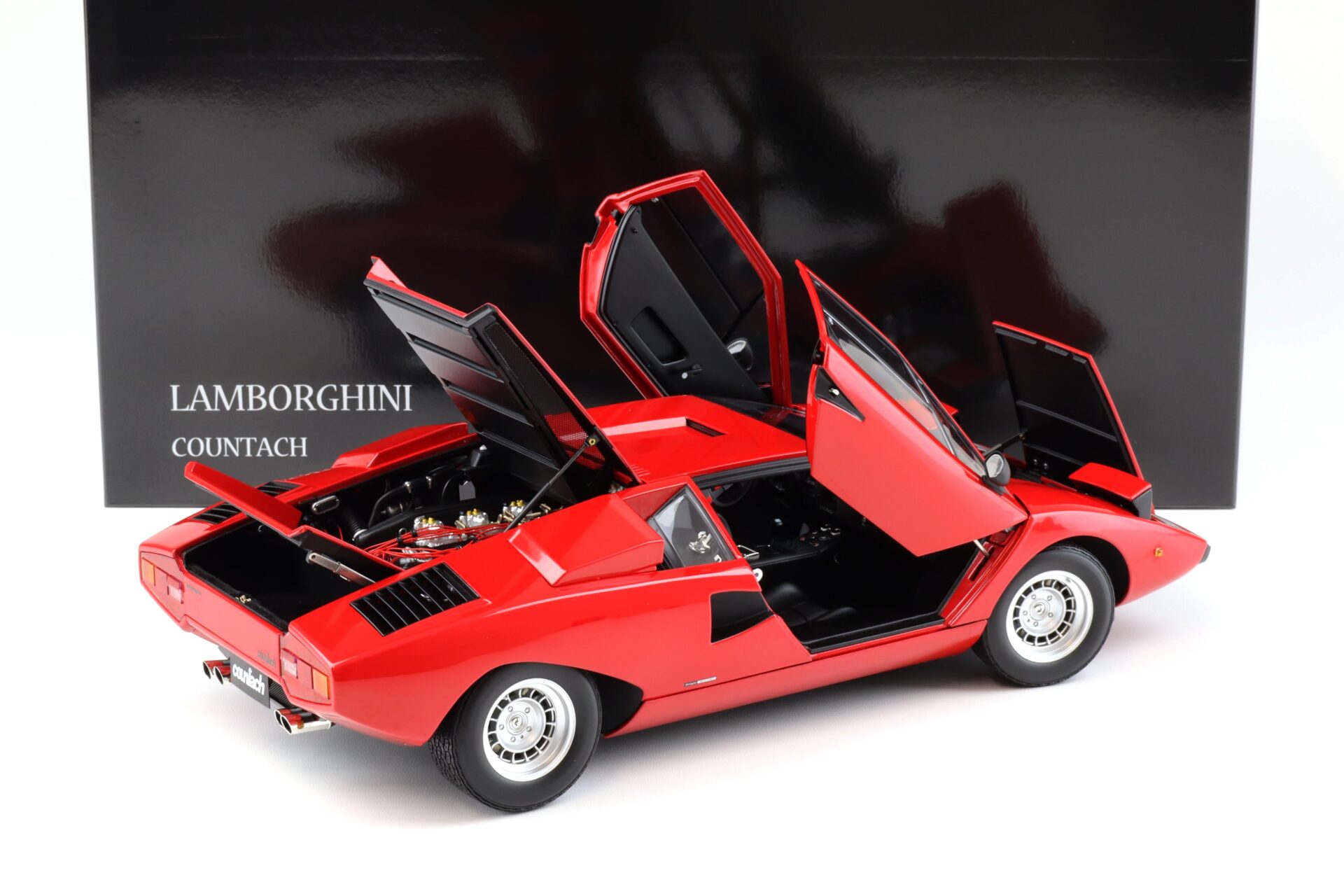 1:12 Kyosho Lamborghini Countach LP400 Coupe 1974 red KS08611R