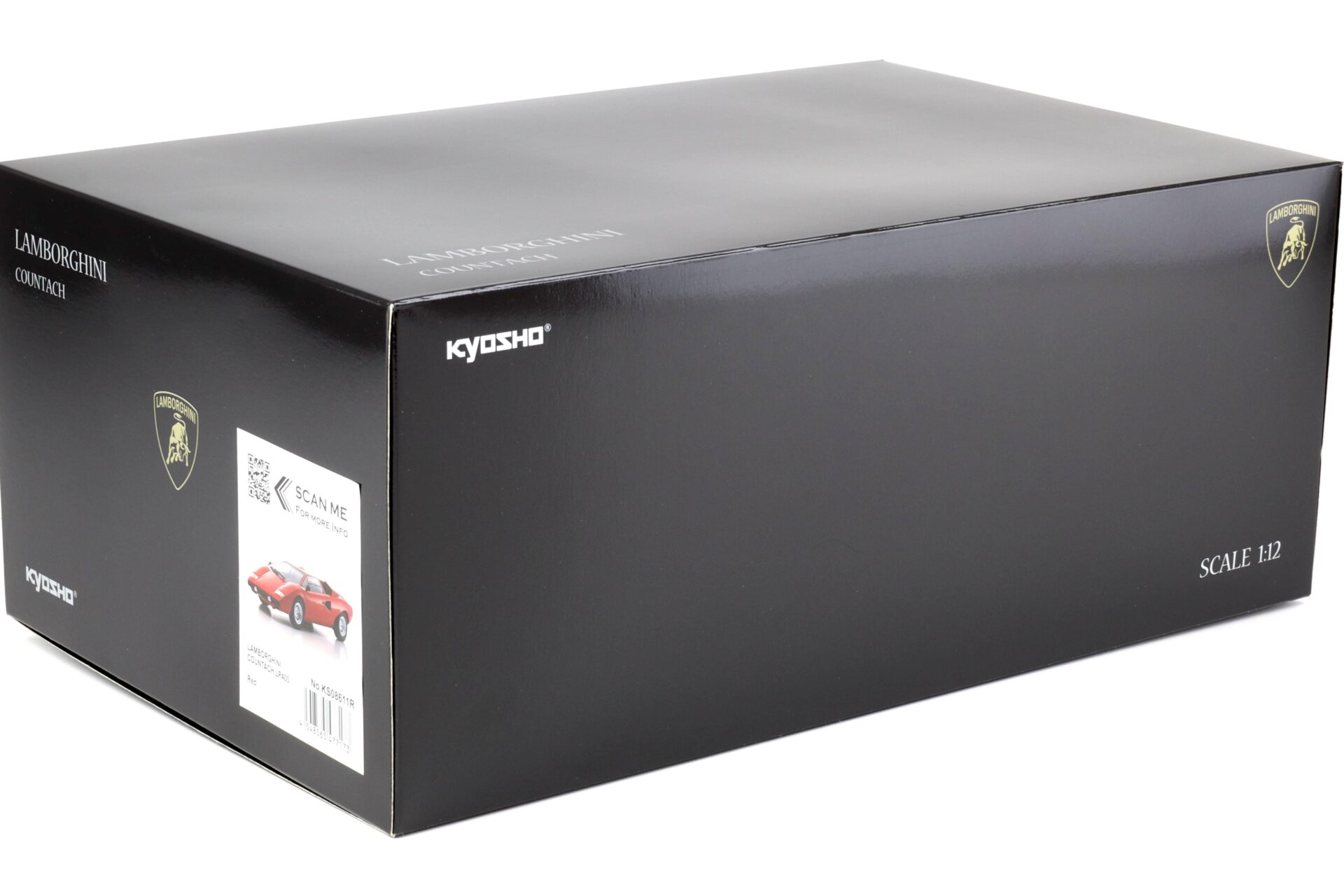1:12 Kyosho Lamborghini Countach LP400 Coupe 1974 red KS08611R