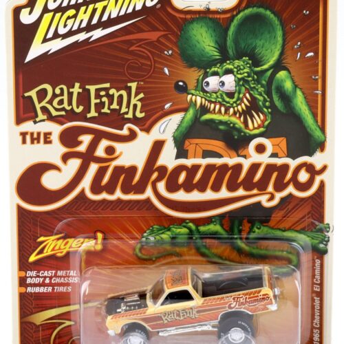 1:64 Johnny Lightning Pop Culture 1965 Chevrolet El Camino Finkamino Rat Fink