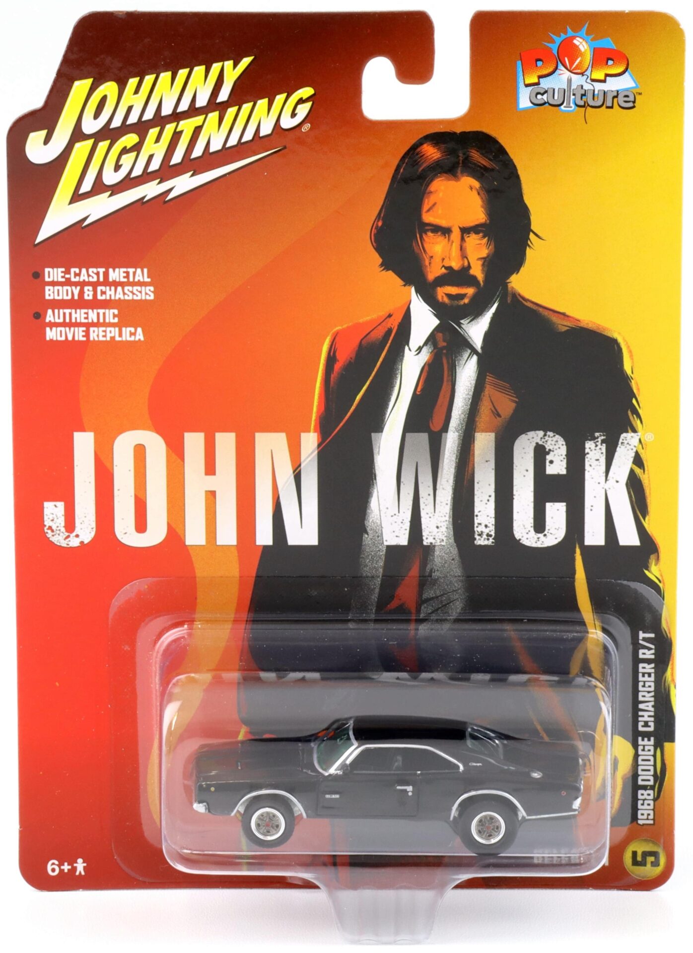 ID 98469 orig.jpg 1:64 Johnny Lightning Pop Culture 1968 Dodge Charger R/T John Wick Hitman