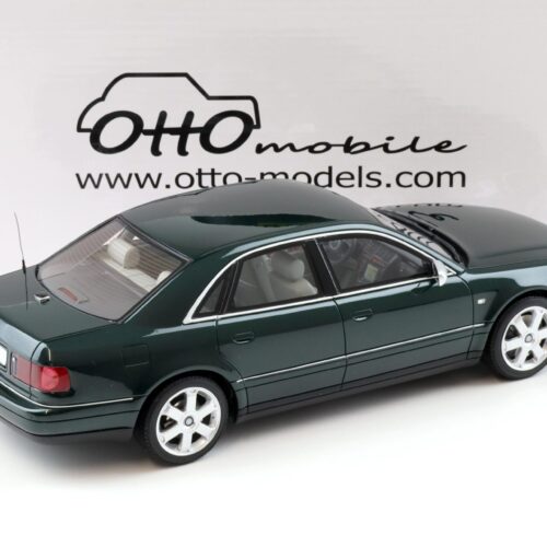 1:18 OTTO mobile OT916 Audi S8 (D2) 4.2 V8 Limousine 2001 Racing green