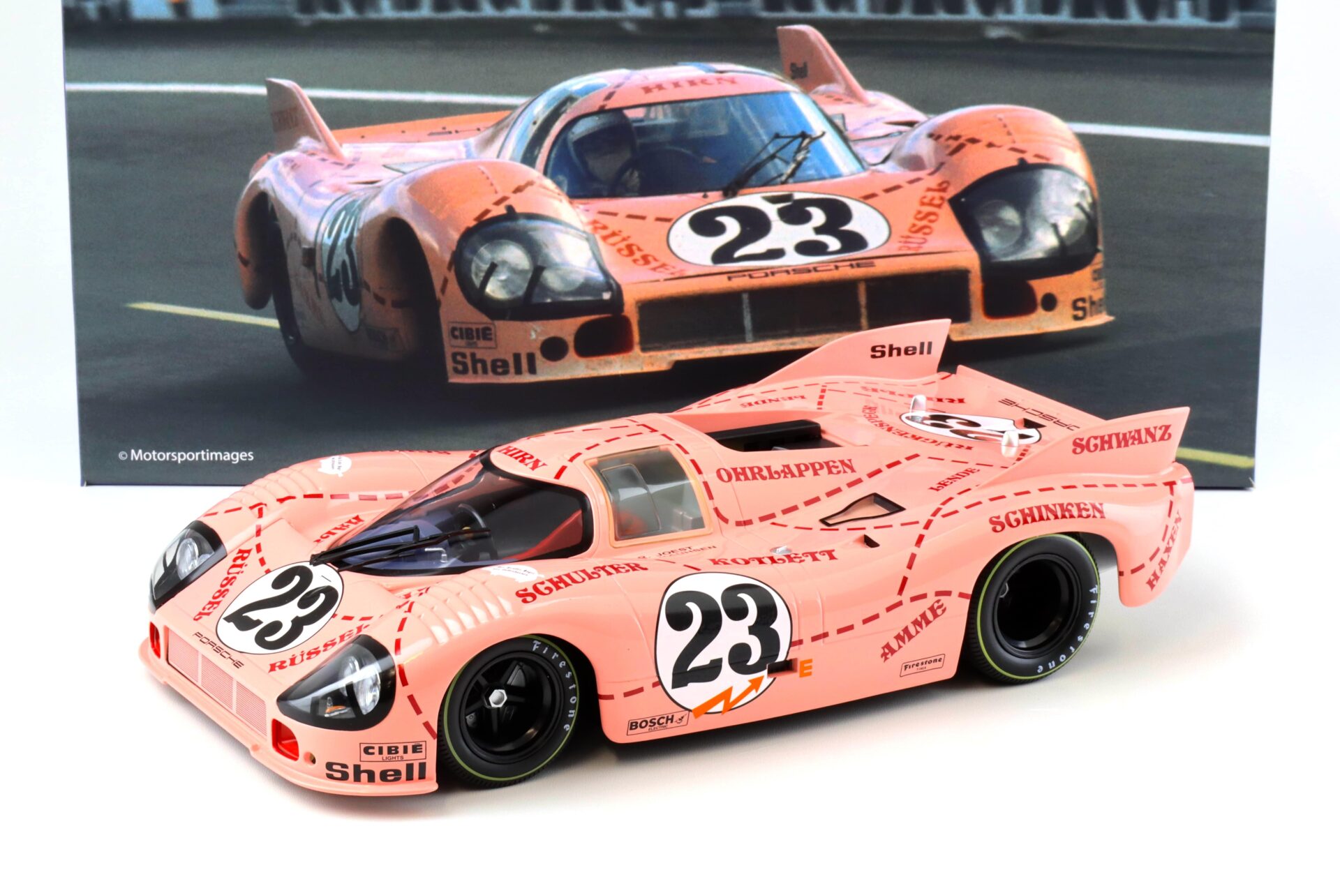 1:12 WERK83 Porsche 917/20 Pink Pig 24h LeMans 1971 #23 Kauhsen/ Joest