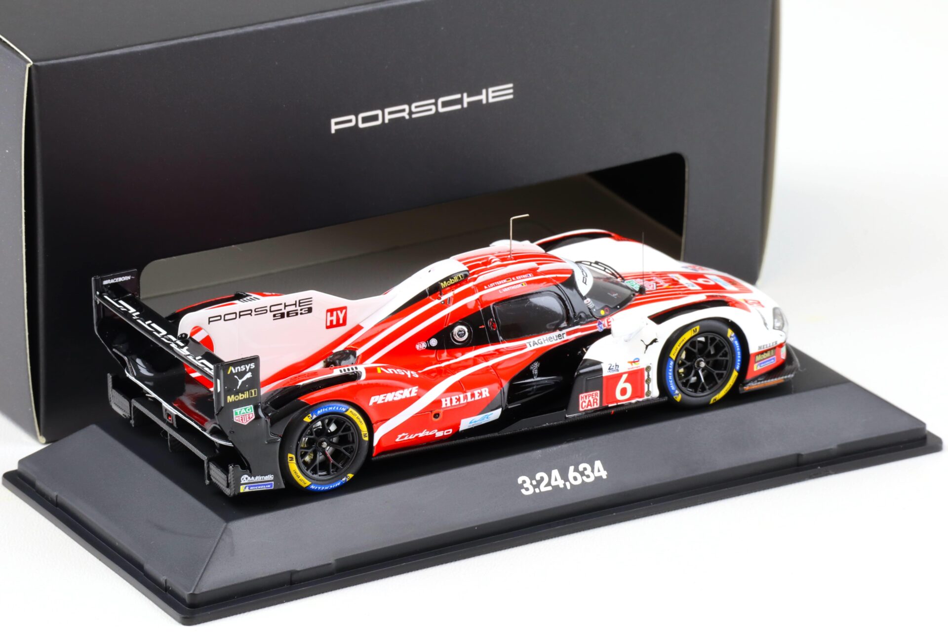 1:43 Spark Penske Porsche 963 #6 - 24h Le Mans 2024 Estre/ Lotterer WAP DEALER