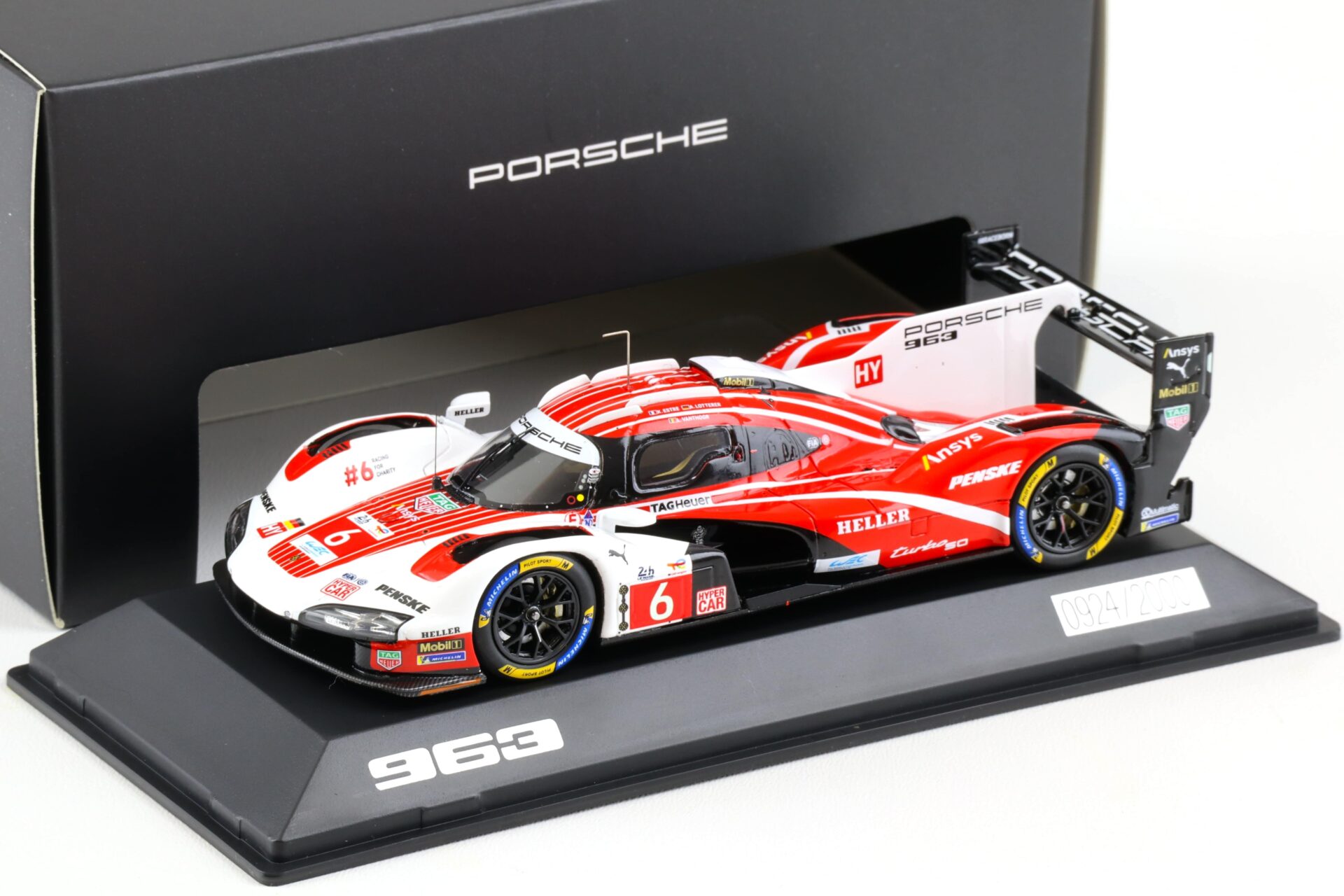 1:43 Spark Penske Porsche 963 #6 - 24h Le Mans 2024 Estre/ Lotterer WAP DEALER