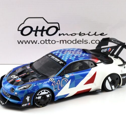 1:18 OTTO mobile OT1095 Alpine A110 GT4 Evo Pikes Peak white/ blue R. Astier 2023