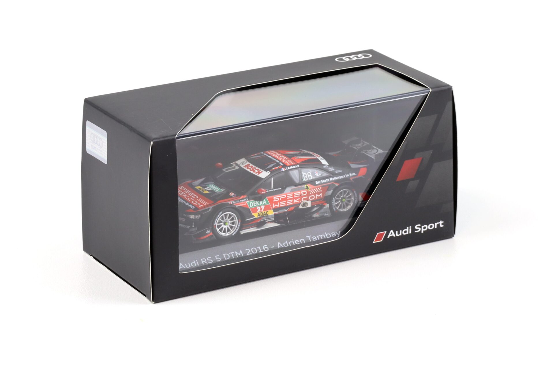 1:43 Spark Audi RS5 DTM 2016 #27 Adrien Tambay DEALER VERSION