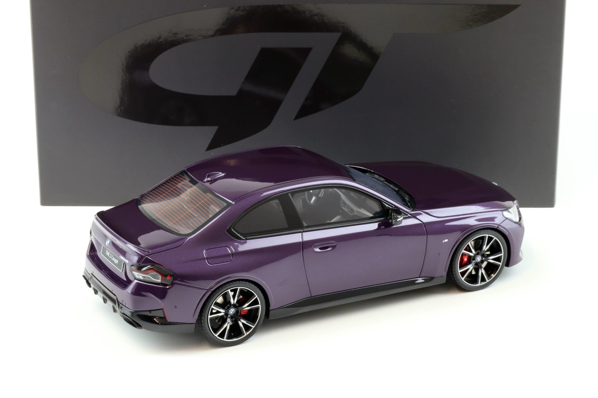 1:18 GT Spirit GT504 BMW M240i Coupe G42 Thundernight metallic 2023