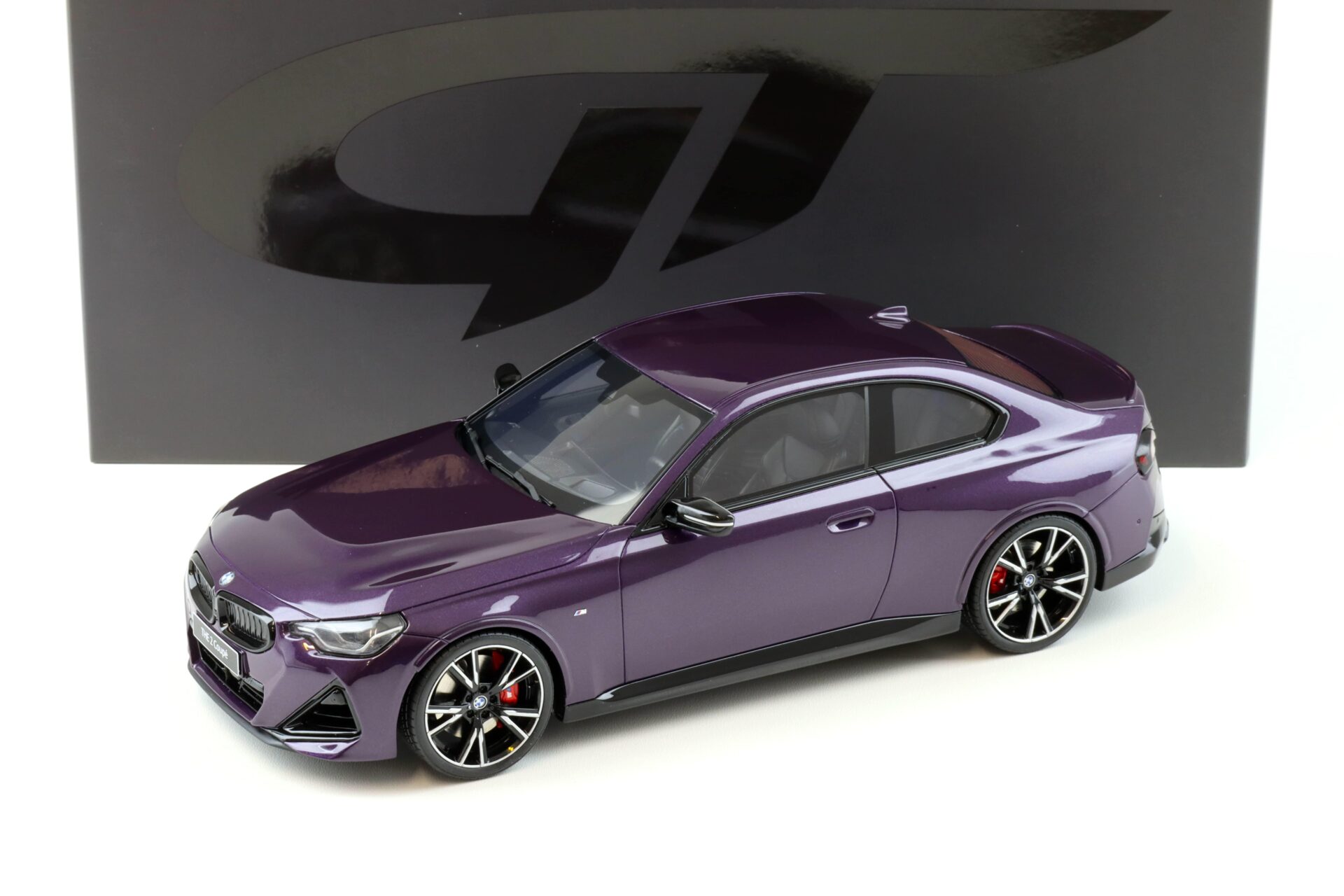 1:18 GT Spirit GT504 BMW M240i Coupe G42 Thundernight metallic 2023