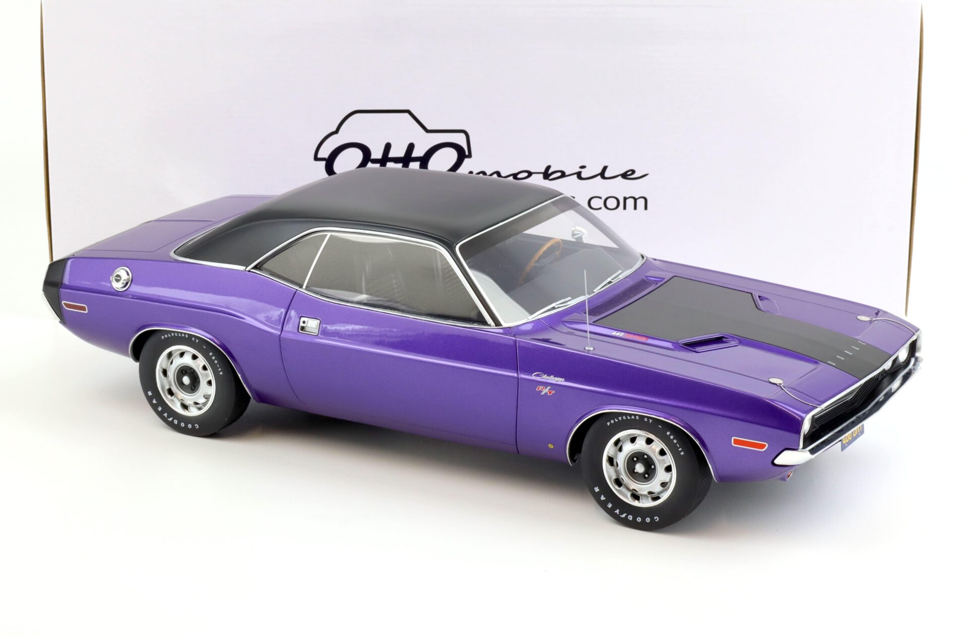 1:12 OTTO mobile G083 Dodge Challenger R/T Coupe 1970 Plum Crazy