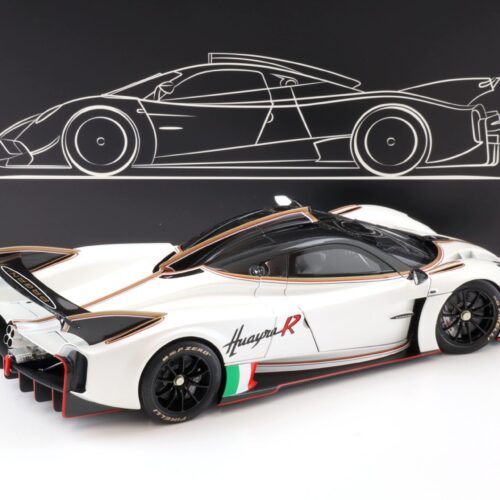 1:18 LCD Models Pagani Huayra R 2021 pearl white LCD18012-PW