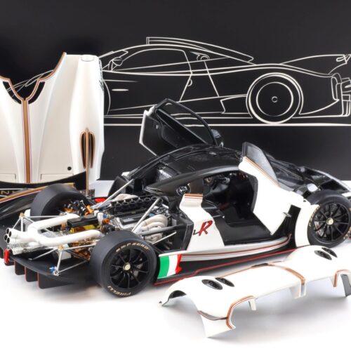 1:18 LCD Models Pagani Huayra R 2021 pearl white LCD18012-PW
