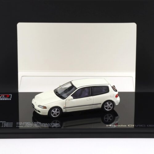 1:43 LCD Models Honda Civic SiR II (EG6) VTEC 1993 white LCD43010-WH