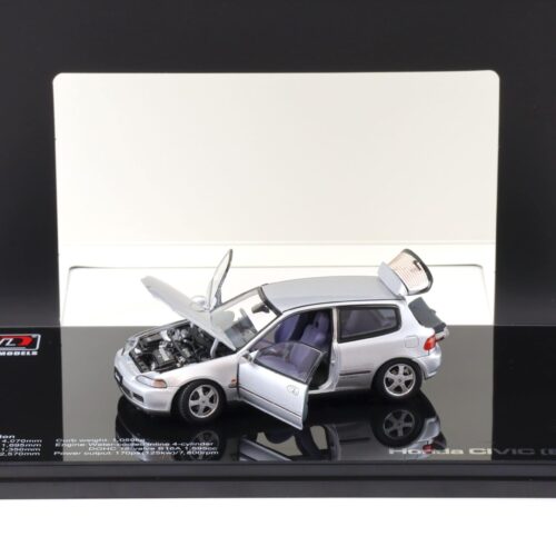 1:43 LCD Models Honda Civic SiR II (EG6) VTEC 1993 silver LCD43010-SI